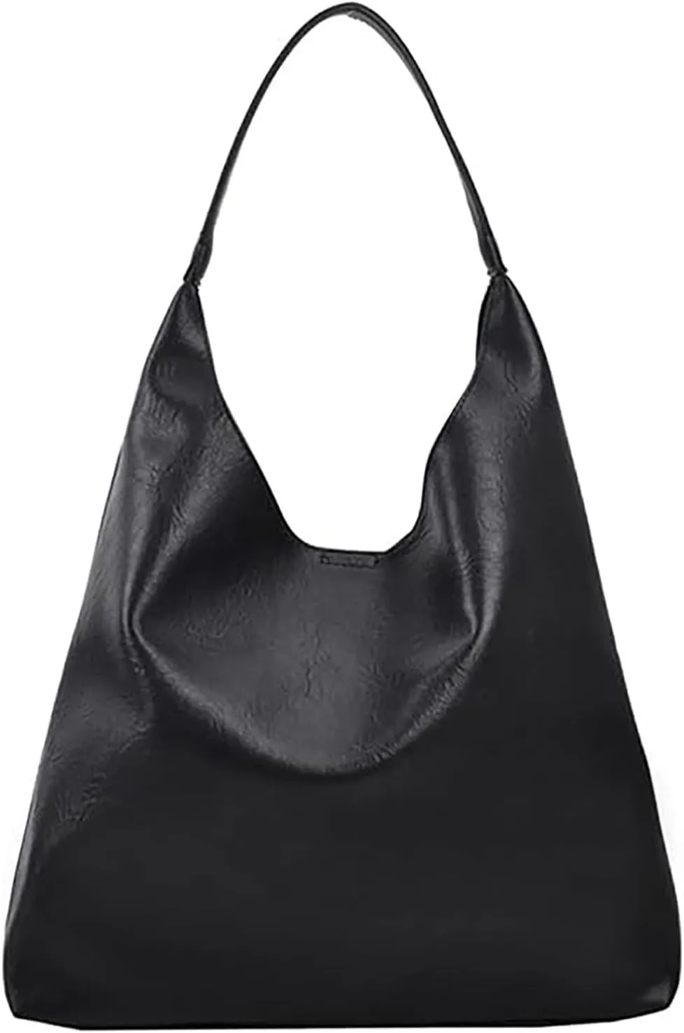 Tote Bags for Women Suede & Leather Hobo Shoulder Bag Fall Ladies Handbags Large Capacity Slouch Bag with Purses Bag