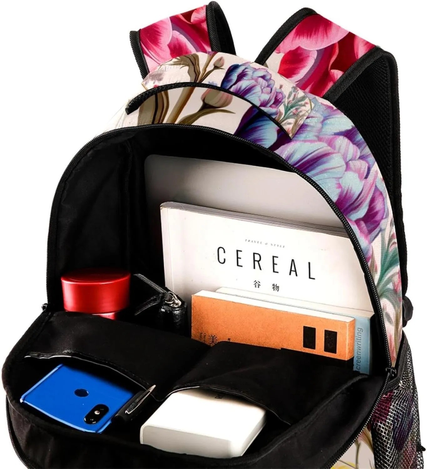 Travel Backpacks for Women,Mens Backpack,Butterfly Plants,Backpack
