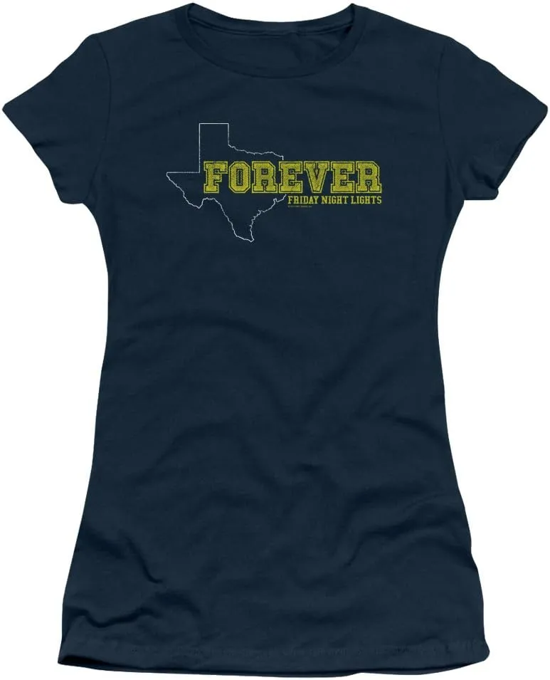 Trevco Friday Night Lights Texas Forever Juniors' Sheer Fitted T Shirt