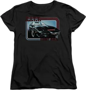Trevco Knight Rider Kitt Women's T Shirt