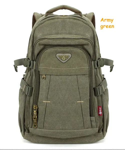 Unisex Canvas Backpack