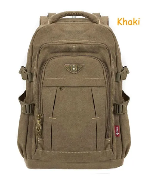 Unisex Canvas Backpack