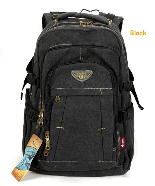 Unisex Canvas Backpack