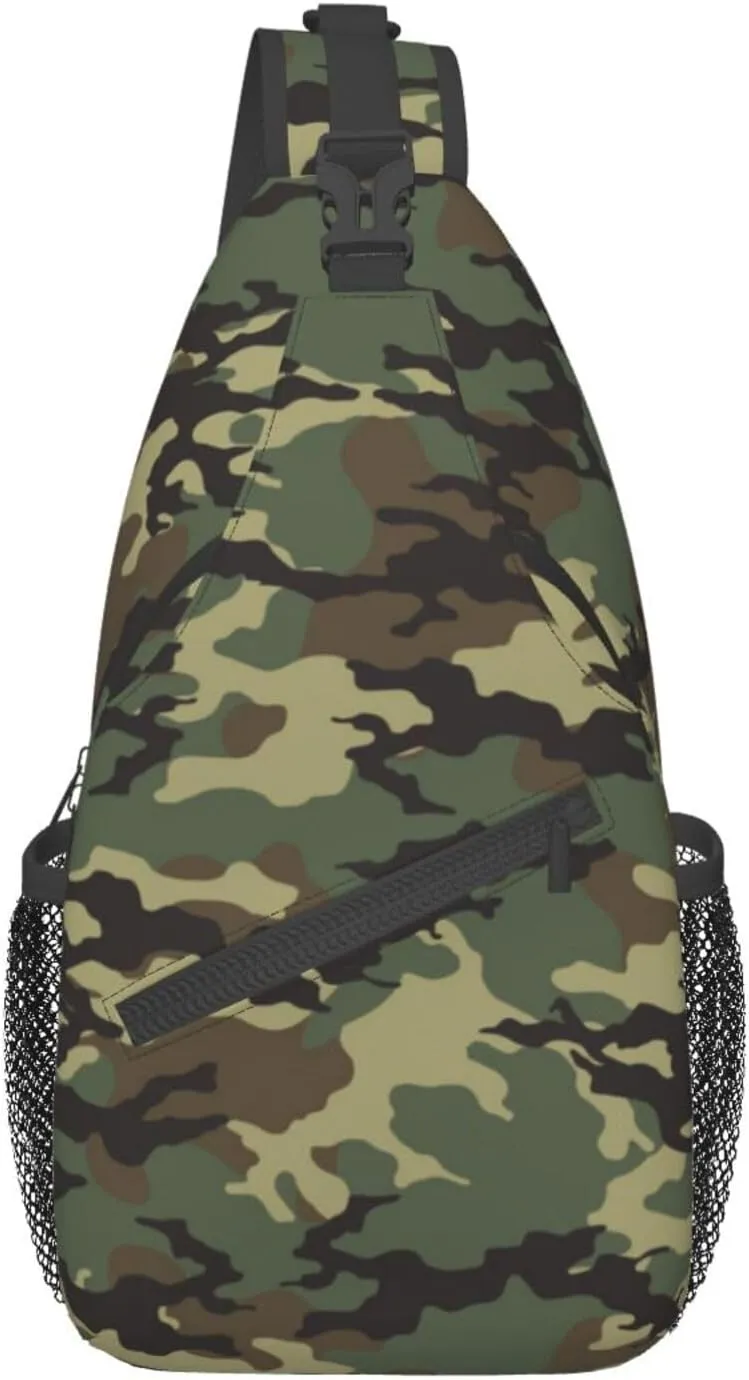 Unisex Sling Bag Crossbody Backpack for Men Women Casual Chest Bag Shoulder Backpack Sport Travel Hiking Daypack