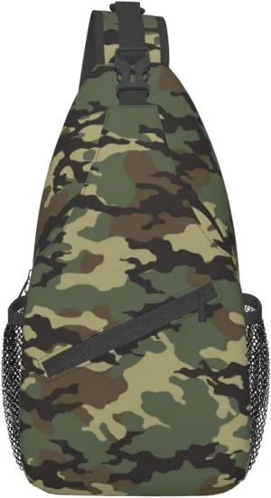 Unisex Sling Bag Crossbody Backpack for Men Women Casual Chest Bag Shoulder Backpack Sport Travel Hiking Daypack