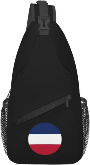 United States Army Forces Command Ssi Crossbody Bags For Women Men Chest Backpack Gym Shoulder Bag Travel Outdoor Sports Casual Crossbody Bags
