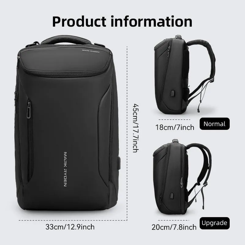 U.S. Compacto Pro: MarkRyden Top Seller Futuristic Design Simple Large Capacity Daily Backpack
