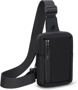USHAKE Small Crossbody Bags for Women Men - Mini Sling Bag for Traveling and Hiking