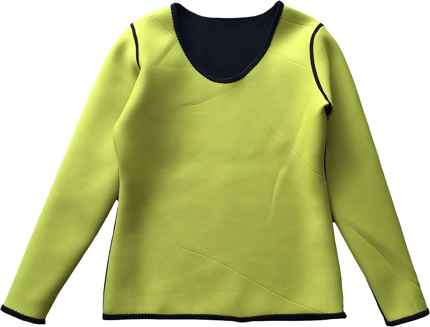 ValentinA Hot Thermo Slimming Long Shirt Workout Sweat Sauna Suit Neoprene Bodysuit Weight Loss Fat Burner for Women S-5XL