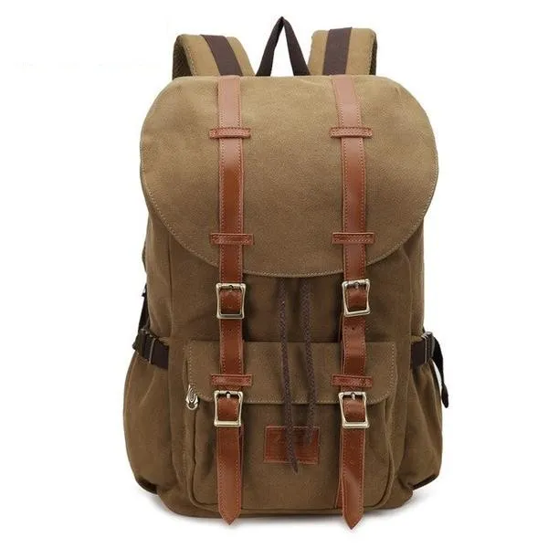 Vintage Leather Backpack