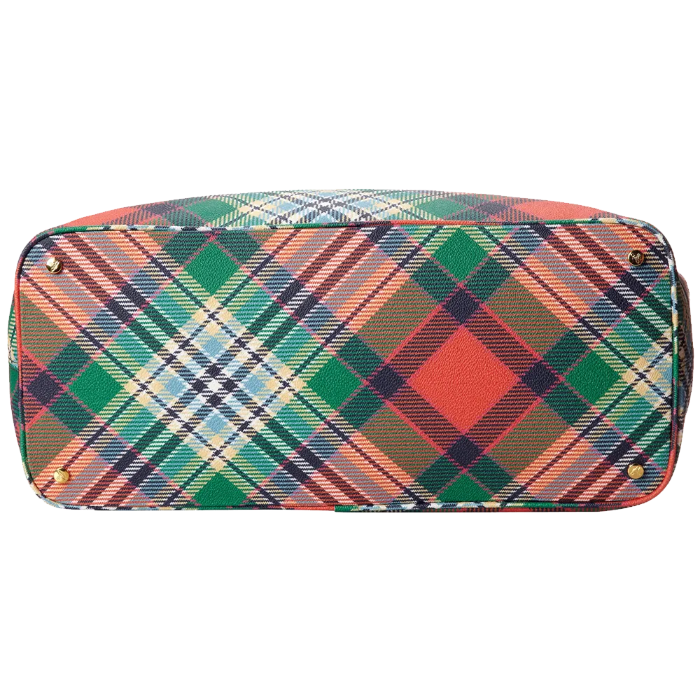 Vivienne Westwood Plaid Tote