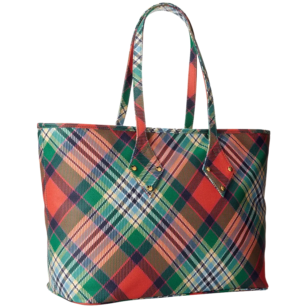 Vivienne Westwood Plaid Tote