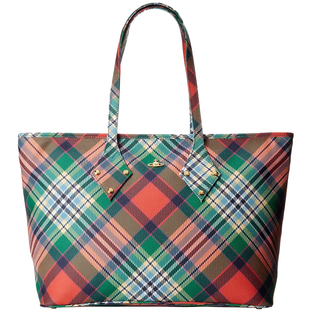 Vivienne Westwood Plaid Tote