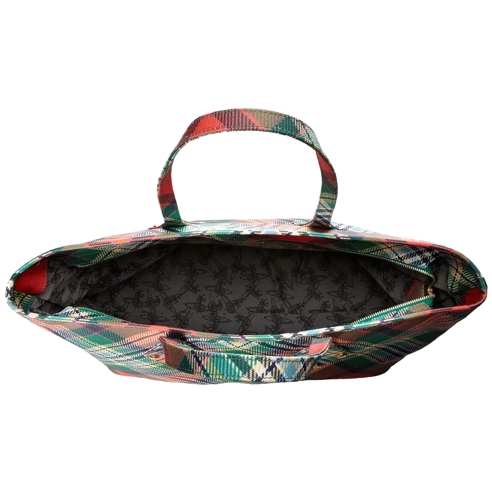 Vivienne Westwood Plaid Tote