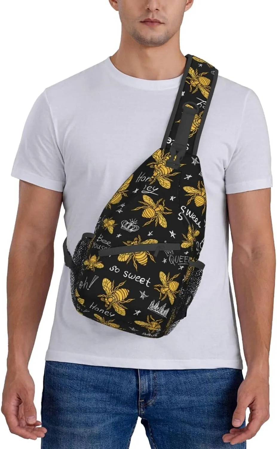 VOOHDDY Sling Bag For Women Men Travel Hiking Backpack Crossbody Shoulder Chest Bags Casual Daypack Sport