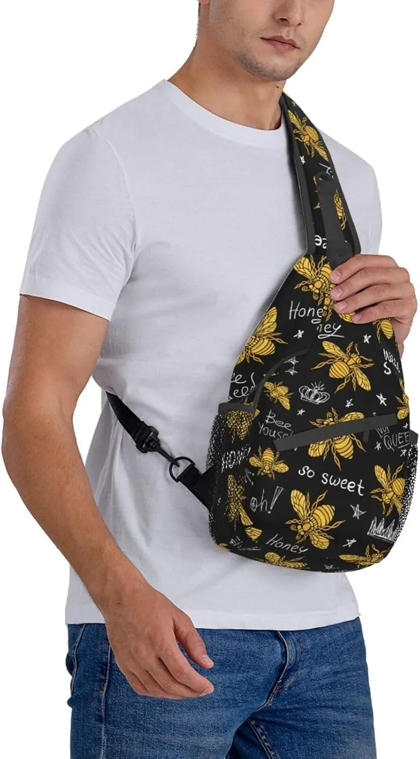 VOOHDDY Sling Bag For Women Men Travel Hiking Backpack Crossbody Shoulder Chest Bags Casual Daypack Sport