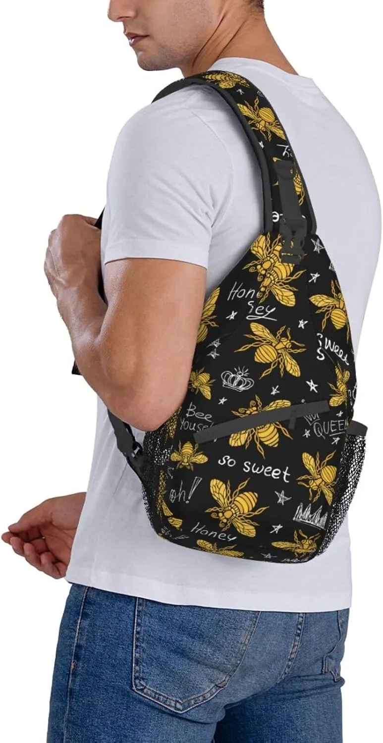 VOOHDDY Sling Bag For Women Men Travel Hiking Backpack Crossbody Shoulder Chest Bags Casual Daypack Sport