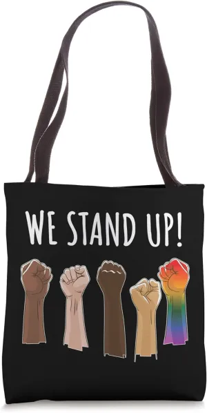 We Stand up! - Equality Humanrights Feminist Tote Bag
