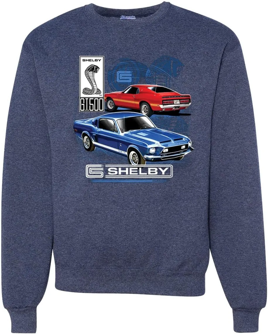 Wild Bobby Shelby GT 500 Cobra Ford Motors Official Gift for Men Cars and Trucks Unisex Crewneck Graphic Sweatshirt