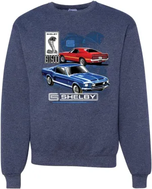 Wild Bobby Shelby GT 500 Cobra Ford Motors Official Gift for Men Cars and Trucks Unisex Crewneck Graphic Sweatshirt