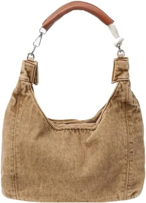 Women Denim Shoulder Handbag Underarm Bag Tote Purse
