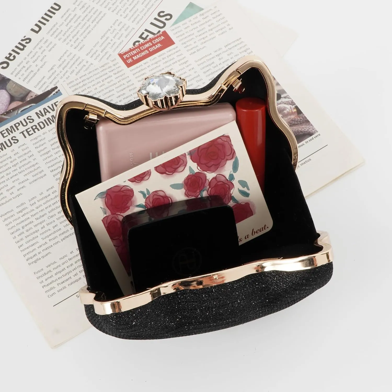 Women Evening Bag Acrylic Clutch Purse Shell Shape Shoulder Cross-body Bag Chain Box Bag