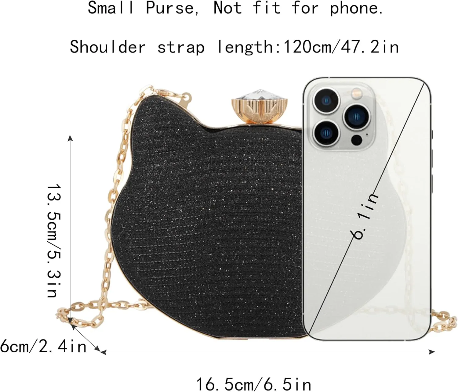 Women Evening Bag Acrylic Clutch Purse Shell Shape Shoulder Cross-body Bag Chain Box Bag