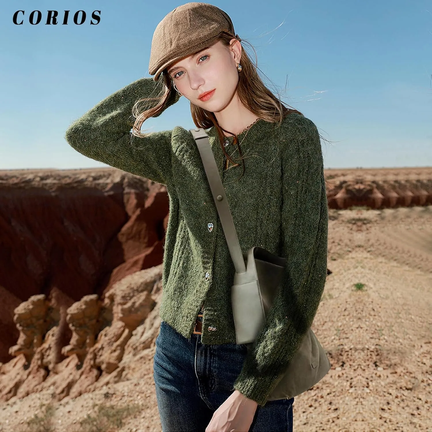 Women Suede Handbag Winter Fall Shoulder Bag Large Capacity Tote Bag Vintage Crossbody Bag Soft Top Handle Bag