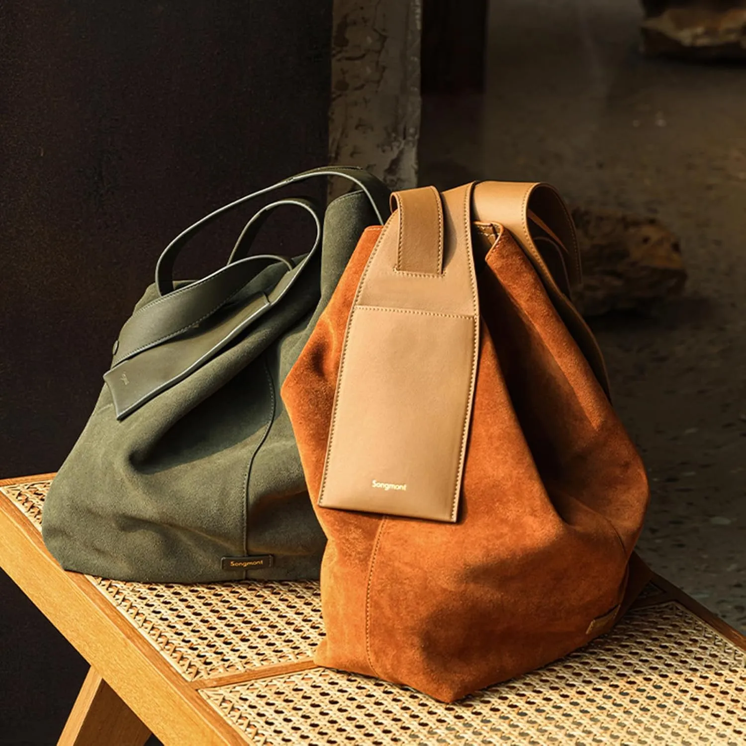 Women Suede Handbag Winter Fall Shoulder Bag Large Capacity Tote Bag Vintage Crossbody Bag Soft Top Handle Bag