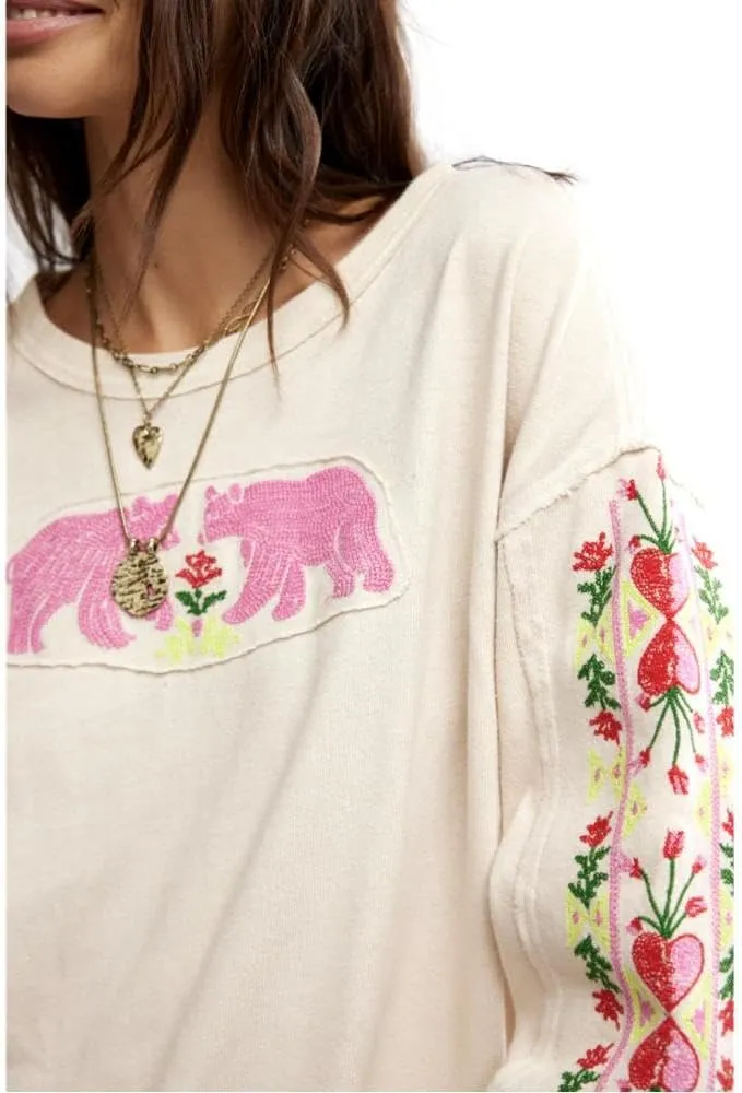Women's All My Heart Tee, Ivory