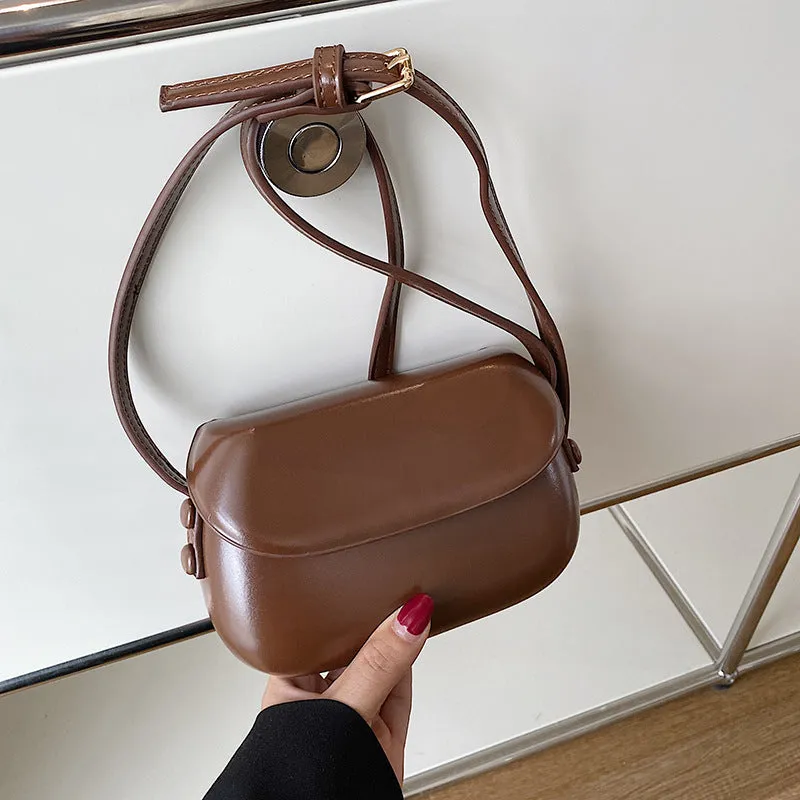 Women's Korean Style Vintage Saddle Summer Stylish Crossbody Bags