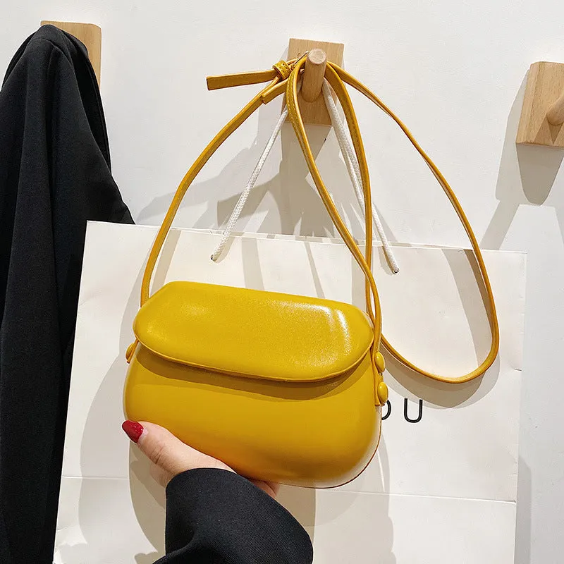 Women's Korean Style Vintage Saddle Summer Stylish Crossbody Bags