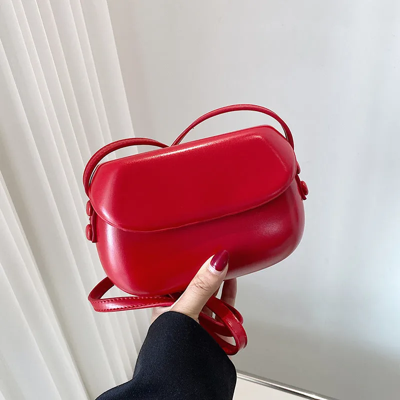 Women's Korean Style Vintage Saddle Summer Stylish Crossbody Bags