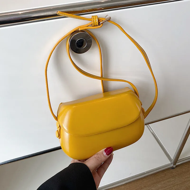 Women's Korean Style Vintage Saddle Summer Stylish Crossbody Bags