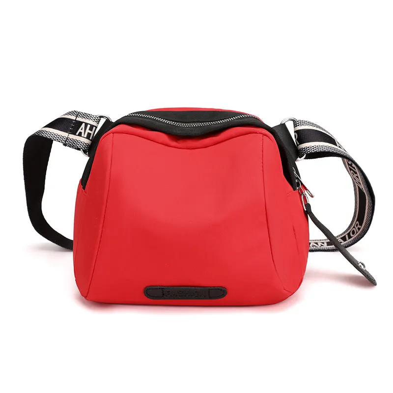 Women's Nylon Fashion Trendy Colorful Mobile Shell Crossbody Bags