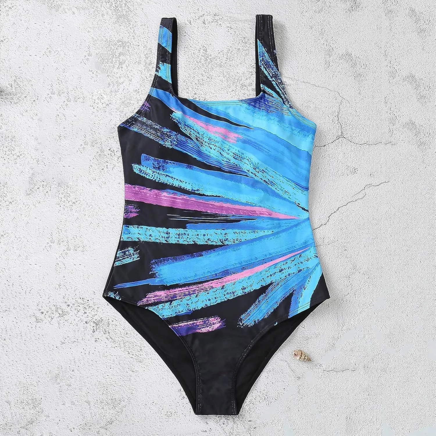 Women's One-Piece Coverage Swimsuit Swimsuit Top for Women Tummy Control Ruched Bathing Suit Swim Suits for Women