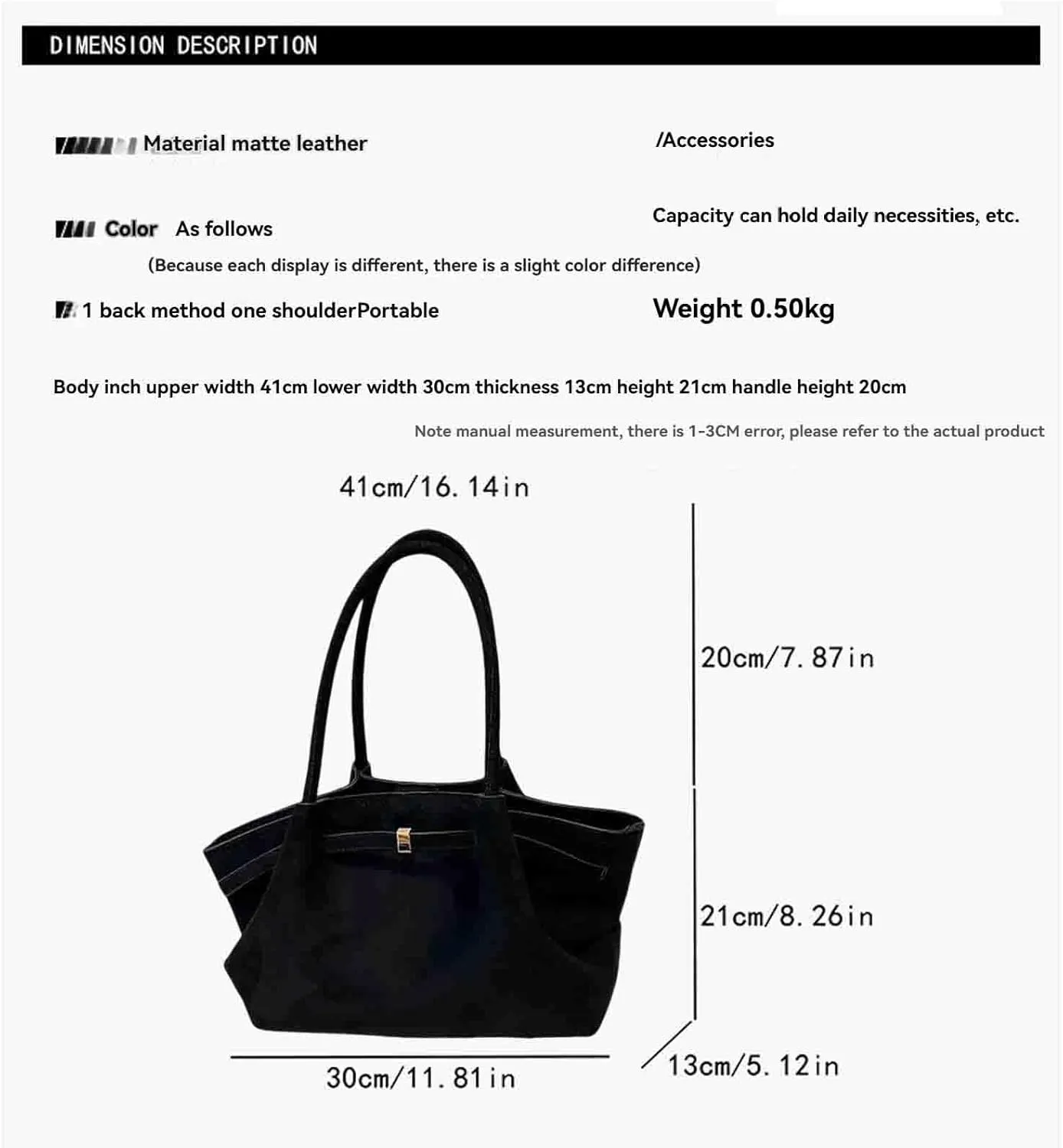 Women's Retro Armpit Shoulder Tote Bag - Large Capacity, Suede Leather