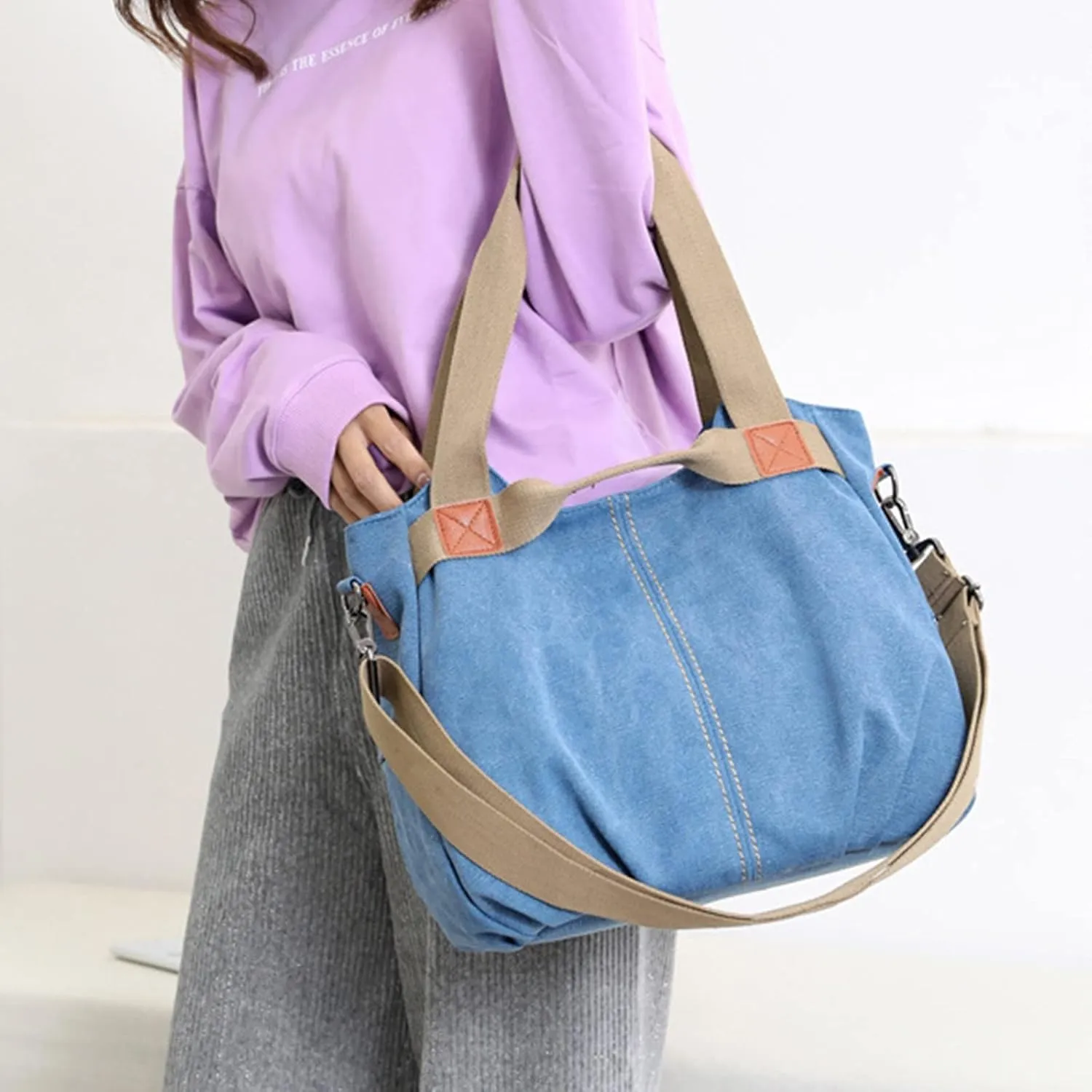 Women's Ruched Hobo Handbag Large Hobo Shoulder Bag