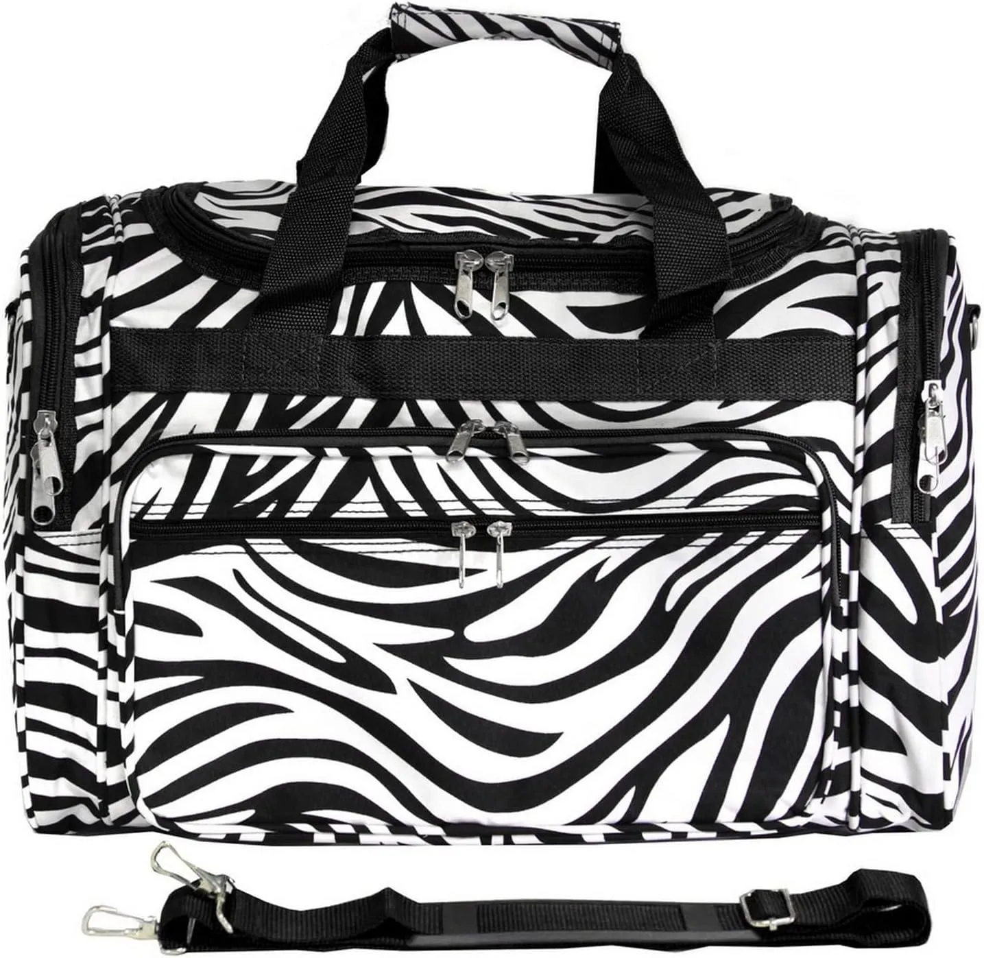 World Traveler Zebra, Black Trim Zebr, 19-Inch