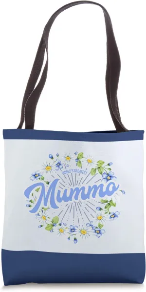 World's Greatest Mummo - Gift Finnish Grandma Tote Bag