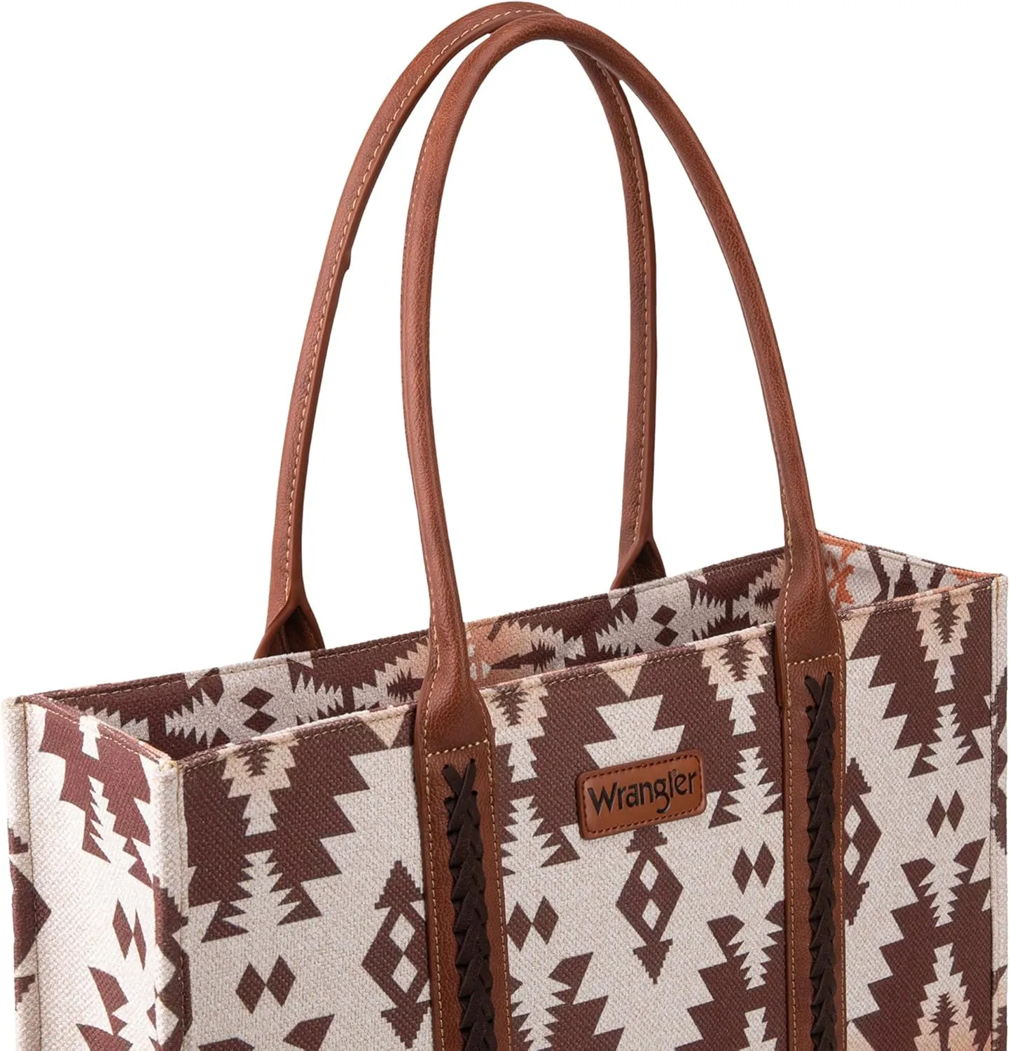Wrangler Tote Bag for Women Western Purse and Aztec Satchel Handbag