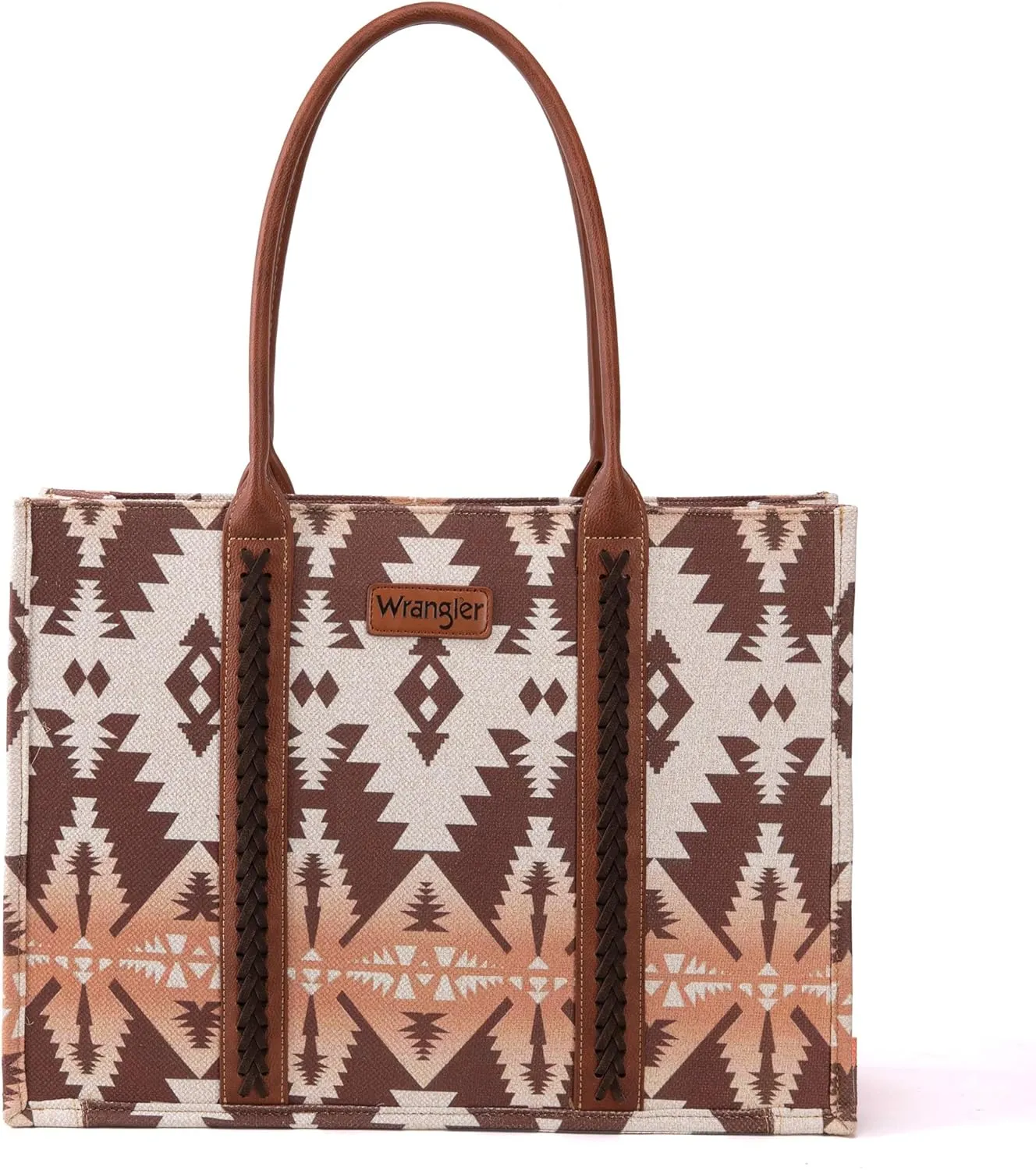Wrangler Tote Bag for Women Western Purse and Aztec Satchel Handbag