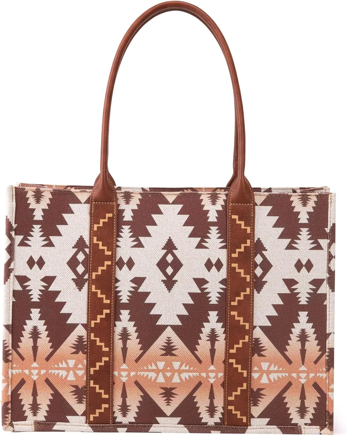 Wrangler Tote Bag for Women Western Purse and Aztec Satchel Handbag
