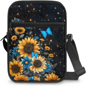 Xoenoiee Mini Messenger Bag for Women Men Small Crossbody Bag Lightweight Shoulder Bag Sling Bags Multi-functional