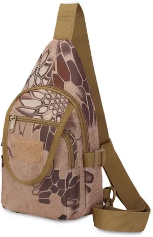 YABOO Tactical Combat Camouflage Chest Bag Outdoor Sports Hiking Shoulder Sling Bag Pouch