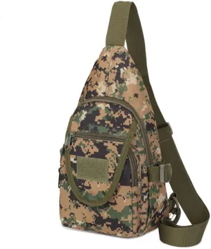 YABOO Tactical Combat Camouflage Chest Bag Outdoor Sports Hiking Shoulder Sling Bag Pouch