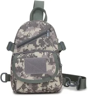 YABOO Tactical Combat Camouflage Chest Bag Outdoor Sports Hiking Shoulder Sling Bag Pouch