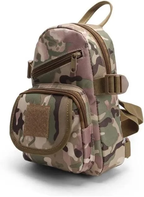 YABOO Tactical Combat Camouflage Chest Bag Outdoor Sports Hiking Shoulder Sling Bag Pouch