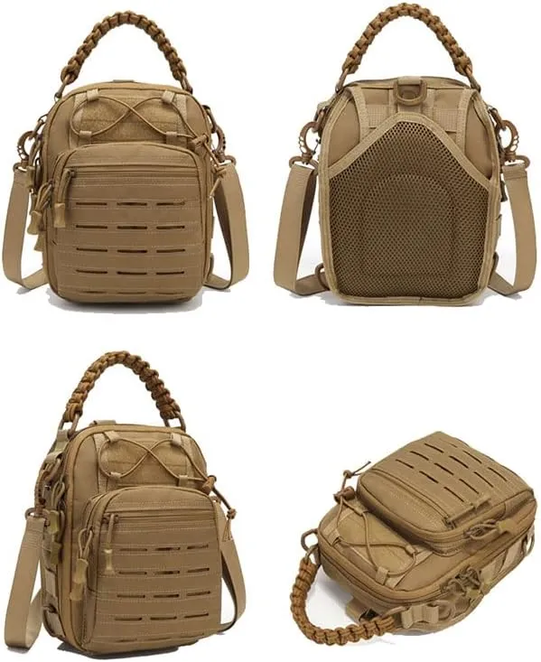 YABOO Tactical Molle Combat Camouflage Chest Bag Outdoor Sports Hiking Shoulder Sling Bag Pouch