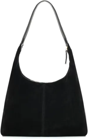 YDSIII Synthetic Suede Bag For Women,Tote Bag For women, Suede Tote Bag With Leather Shoulder Strap
